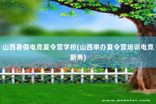 山西暑假电竞夏令营学校(山西举办夏令营培训电竞新秀)